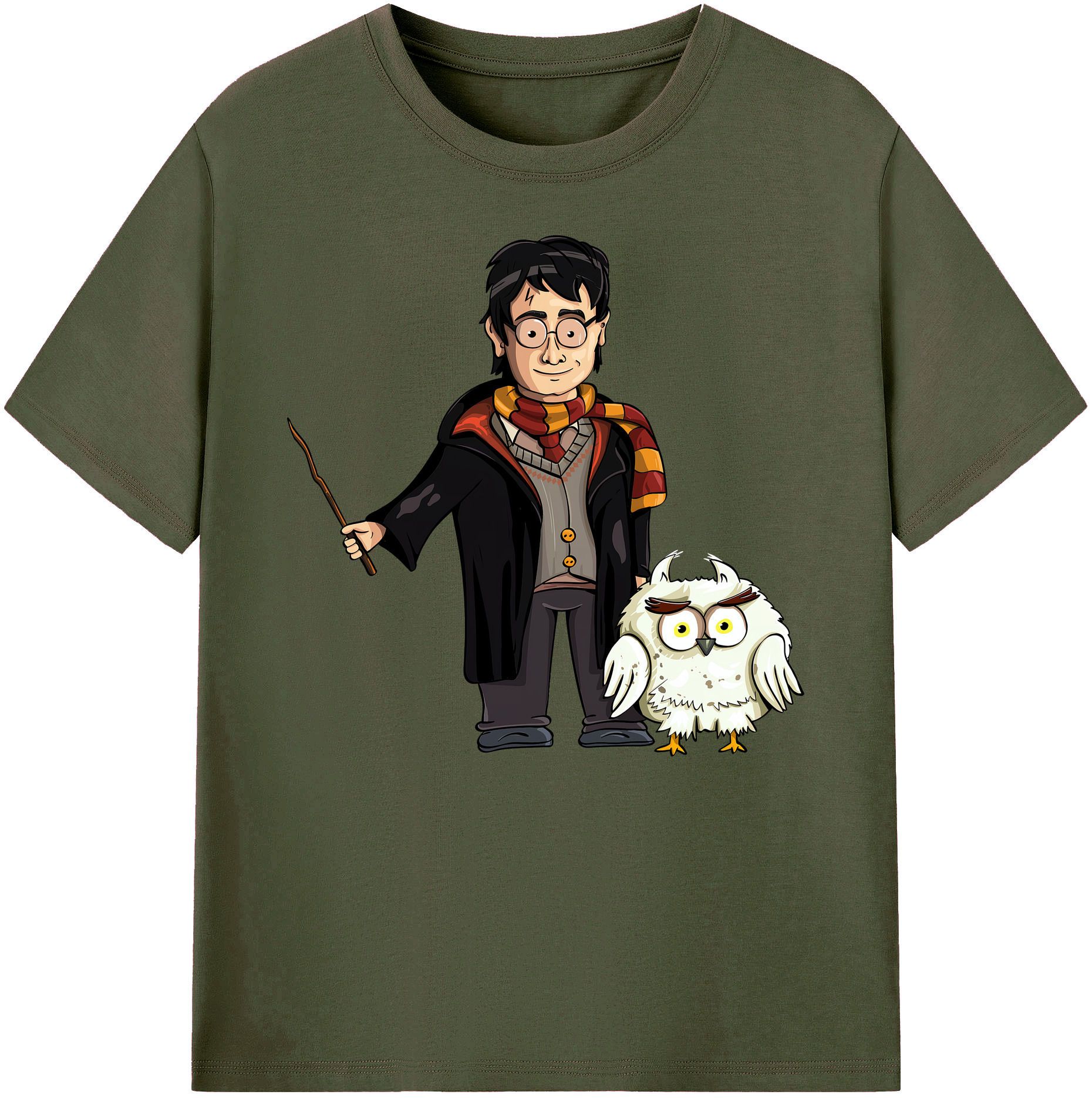 （画像用） Harry Potter ハリー・ポッターシリーズ 綿100％ メンズ半袖Tシャツ｜肌触りやわらか＆通気性
